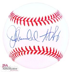 Joe Maddon & Anthony Rizzo Cubs Signed Baseball 2016 World Series Autograph —JSA